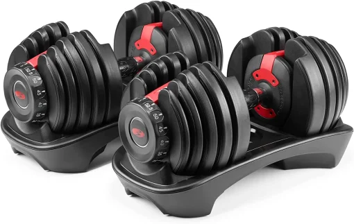Bowflex SelectTech 552 Adjustable Dumbbells Pair example 1